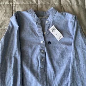 Abercrombie and Fitch denim top